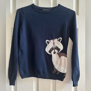SugarHill Boutique Navy Raccoon Sweater 6
